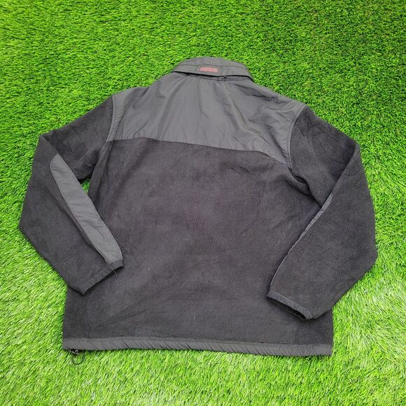 Ralph-Lauren Fleece Jacket Large 23x27 Black - Picture 2 of 16